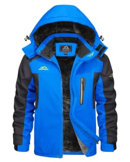 Winter Fleece Lining Parka Heavyweight Waterproof Mens Ski Snowboard Jackets Windproof Removable Hoodie Coats Casual Windbreaker
