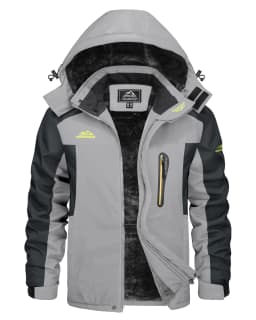 Winter Fleece Lining Parka Heavyweight Waterproof Mens Ski Snowboard Jackets Windproof Removable Hoodie Coats Casual Windbreaker