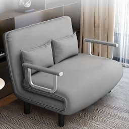 Updated Double Folding 2 Position Convertible Sleeper Armchair Chair Sofa Bed UK Upholstered Couch Sofabed Settee Recliner Beds