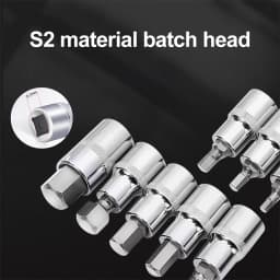 Professional Ratchet Socket Wrench Set 46PCS 1/4 Inch Drive Metric Hand Tool Kit for Bicycle Motorcycle Car Auto Repair and Maintenance Home Garage Use