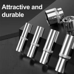 Professional Ratchet Socket Wrench Set 46PCS 1/4 Inch Drive Metric Hand Tool Kit for Bicycle Motorcycle Car Auto Repair and Maintenance Home Garage Use