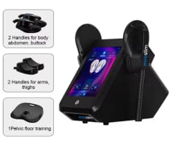 EMS NEO 15 Tesla RF Professional Body Sculpt 6500W Myosilm EMS Machine ABS Muscle Stimulator Myosilm Body Sculpting Machine PRO