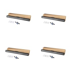 4pcs 200W LED 4in1 RGBW 96 Zone Strobe Light White 8000K DMX Super Bright Dj Wall Washer Bar Strobe Christmas Light Stage