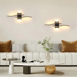 Wall Sconce Light Indoor,Creatively Modern LED Wall Lamp 27W 3000LM,Warm White 3000K,For Hallway Dining Room Staircase