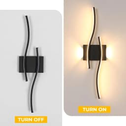 Wall Sconce Light Indoor,Creatively Modern LED Wall Lamp 27W 3000LM,Warm White 3000K,For Hallway Dining Room Staircase