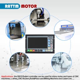 【BR US CZ】 4 Axis CNC Offline Motion Controller DDCS V4.1 + MPG Pendant Handwheel with E-Stop For Lathe Router Machine