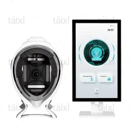 3D Skin Scanner Care Facial Analyzer Monitor Machine Magic Mirror Portable Testing English Detector Face Camera Test Analysis