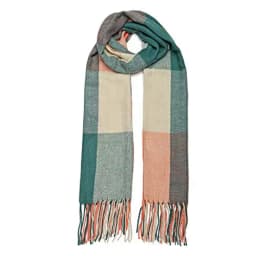 Miss Lulu Women Scarves Winter Long Soft Warm Tartan Check Wraps Wool Spinning Tassel Shawl Stole Scarf Ladies