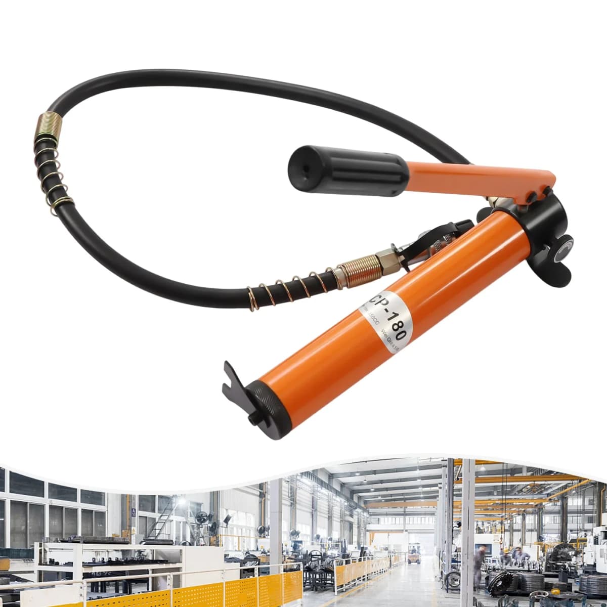 Hydraulic Hand Pump Manual Ram Pump 70Mpa Porta Power Pump for Hydraulic Tools
