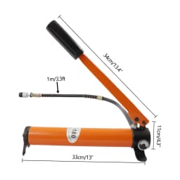 Hydraulic Hand Pump Manual Ram Pump 70Mpa Porta Power Pump for Hydraulic Tools