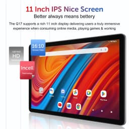 XGODY Q17 11 Inch Smart Tablet Android 14 12GB RAM+128GB ROM(1TB TF) 8000mAh LCD IPS