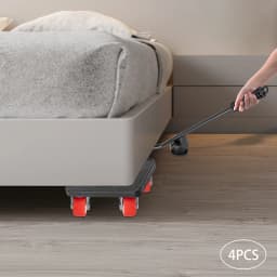 Furniture Rolls Furniture Transport Rolls Set With 4 Pieces Move Sliders Heavy Shifting Tools Max For 400KG 360 Degree Rotatable