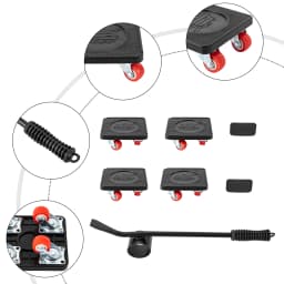 Furniture Rolls Furniture Transport Rolls Set With 4 Pieces Move Sliders Heavy Shifting Tools Max For 400KG 360 Degree Rotatable