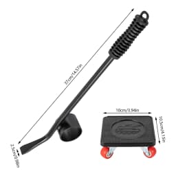 Furniture Rolls Furniture Transport Rolls Set With 4 Pieces Move Sliders Heavy Shifting Tools Max For 400KG 360 Degree Rotatable