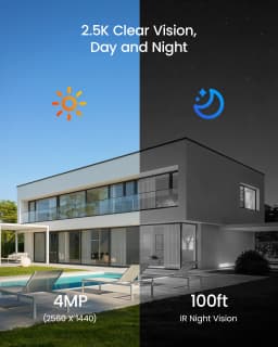 ZOSI 8CH 4MP HD 2.5K PoE Home Security Camera System 8CH 5MP 3K NVR 4MP(1440p) Dome IP Surveillance Cameras Kit Outdoor Indoor