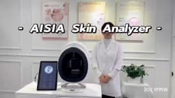 AISIA Q1 3D AI Facial Skin Analyzer Detection Skin Problem Diagnosis 8 Spectrum Professional Analysis Beauty Salon Equipment CE