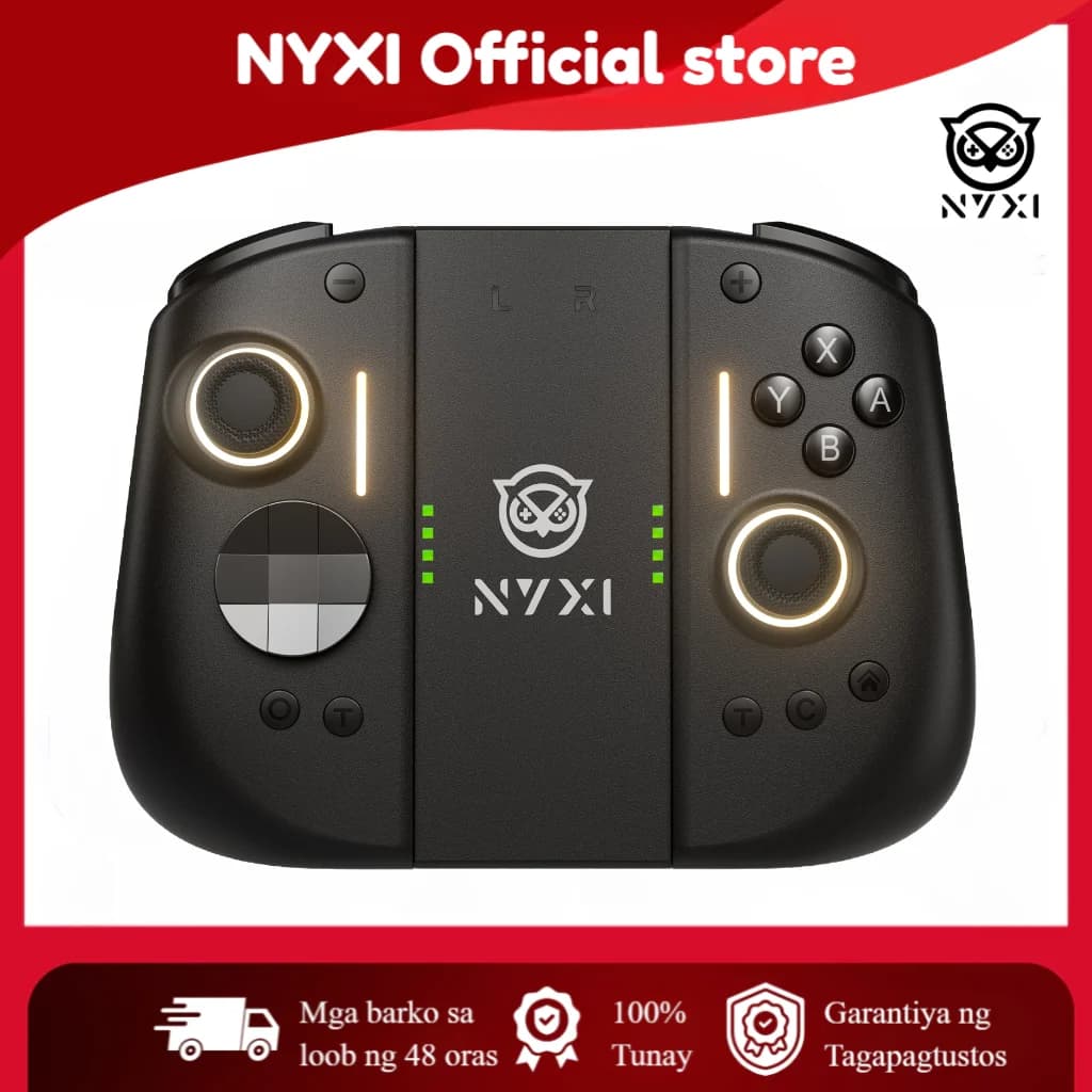 NYXI Hyperion 3 Joypad For Switch2 Wireless Joycon 9-Gyro Turbo Vibration New Released