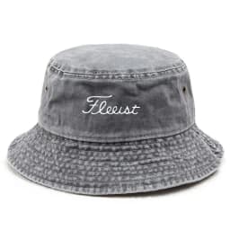 Vintage Washed Bucket Hat Fish Logo Sun Protection Outdoor Casual Hat for Men Women Bucket Hats