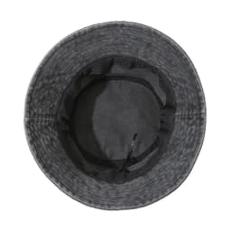 Vintage Washed Bucket Hat Fish Logo Sun Protection Outdoor Casual Hat for Men Women Bucket Hats