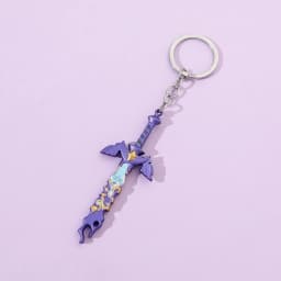 Game The Legend of Keychain Master Sword Metal Model Men Accessories Pendant Fashion Toys Gifts