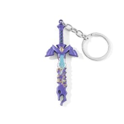 Game The Legend of Keychain Master Sword Metal Model Men Accessories Pendant Fashion Toys Gifts