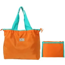 1-Pack Reusable Shopping Bag, Large Capacity Foldable Drawstring Eco-friendly Storage Bag, Casual Shopping Shoulder Bag