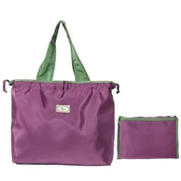 1-Pack Reusable Shopping Bag, Large Capacity Foldable Drawstring Eco-friendly Storage Bag, Casual Shopping Shoulder Bag