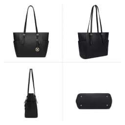 Miss Lulu Women's Large Tote Bag - Adjustable Strap Shoulder Bag for Office, School & Everyday Use