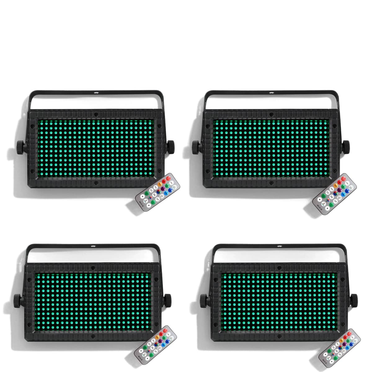 Wireless Control 60W Mni LED Lights Strobe RGB 3in1 Led lights dj48 Zone DMX Super Bright Dj Wash Strobe Stage Lighting Effects
