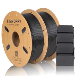 TINMORRY 2/4/10 pack PETG-CF/ PETG-ECO/ PLA/ TPU 3D Printing Filament for FDM 3D Printers, 1.75mm, 1 KG 1 Spool