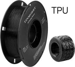 TINMORRY 2/4/10 pack PETG-CF/ PETG-ECO/ PLA/ TPU 3D Printing Filament for FDM 3D Printers, 1.75mm, 1 KG 1 Spool