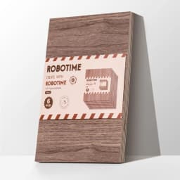 6-Pack 1/8' Walnut Plywood Sheets 12 X 16 X 1/8 Inch - 3mm Laser Wood Sheets for Laser Cutting Engraving & Wood Burning