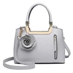 Miss Lulu Handbags for Women Ladies Shoulder Bags Fashion PU Leather Crossbody Top Handle Bag