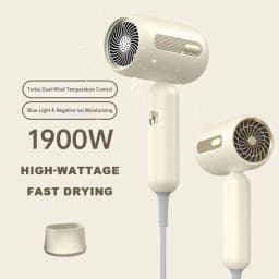 Professional Hair Dryer Negative Lonic Blow Dryer 1900W 3th Gear Hot Cold Wind Air Brush Hairdryer Strong Power Dryer Salon Tool