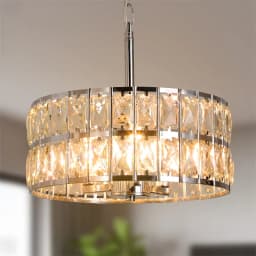 Modern Pendant Light Led Crystal Chandelier Kitchen Island Hanging Ceiling Lamp Living Bedroom Retro Luxury Plafon Home Decorate