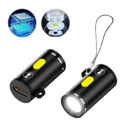 LED Pocket Flashlight Aluminum Alloy Portable Camping Flashlight Without battery Outdoor Emergency Light for Hiking Camping