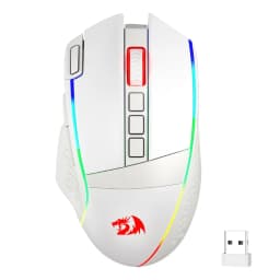 Redragon M991 Wireless Gaming Mouse 26000 DPI 3-Mode Gamer 9 Macro Buttons RGB Backlight Mice, Black