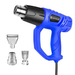 2000W Heat Gun Various Temperature Control 140℉ to 1112℉ Heavy Duty Heat Gun with 4 Nozzles Welding Heat Gun,DIY Project