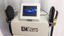 EMSZERO Desktop RF Body Shaping Machine Roller Fat Reduction And Magnetic Slimming EMS Body Shaping And Weight Loss White New