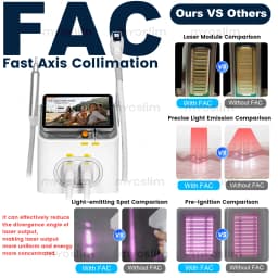 FAC 5000W 2 IN 1 Professional 4 Wave 808 Diode Laser Permanent Painless Hair Removal Picosecond Laser Tattoo Removal Machine