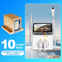 FAC 5000W 2 IN 1 Professional 4 Wave 808 Diode Laser Permanent Painless Hair Removal Picosecond Laser Tattoo Removal Machine