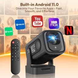 XGODY 4K HD 300ANSI Projector Cinema Bluetooth WiFi 1080P Android Home Theater Smart