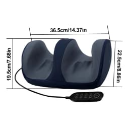 Electric Leg Massager Heating Therapy Hot Compress Shiatsu Kneading Roller Muscle Relaxation Pain Relief Foot Spa Machine