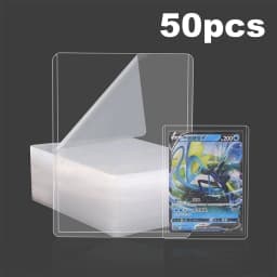 25-100pcs 3" x 4" Hard Card Sleeve Clear Anti Scratch Protector For TCG Game Trading Card Baseball Sports Card Protect Toploader