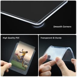 25-100pcs 3" x 4" Hard Card Sleeve Clear Anti Scratch Protector For TCG Game Trading Card Baseball Sports Card Protect Toploader