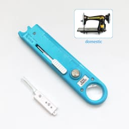 New Multi-Functional Eye-Closed Needle Threader Quick Sewing Machine Needle Threader Automatic Fast Pass Gift Hook Needle