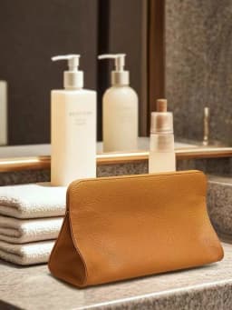 Pu Leather Travel Hair Dryer Bag Hairdressing Tool Organizer Pouch Portable Curling Iron Storage Bag for Home & Salon Use