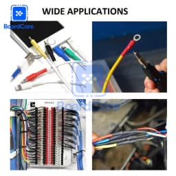 150Pcs Red & Black Heat Shrink Tube Heat Thermoresistant Insulation Tubing 2:1 for Electrical Wire/Cable DIY Repair