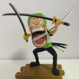 15cm One Piece Luffy Figures Three Captains Sanji Monkey D Luffy Roronoa Zoro Action Figure The Hungry Trio PVC Anime Model Toys