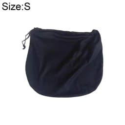 Black Helmet Bag Motorcycle Helmet Cover For Storage & Carrying, 3 Sizes Lightweight Hockey Football Helmet Bags With Drawstring